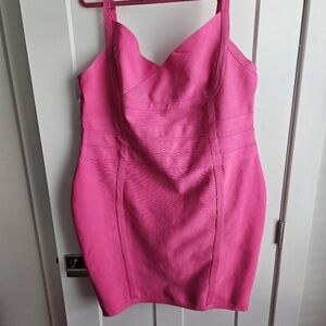 Rebdolls Pink Bandage Dress